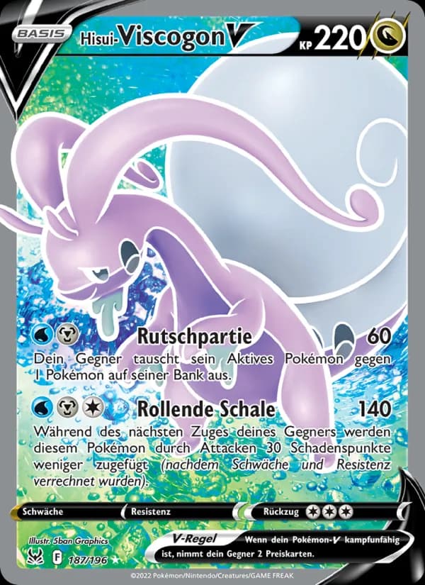 Hisui Viscogon-V card in German