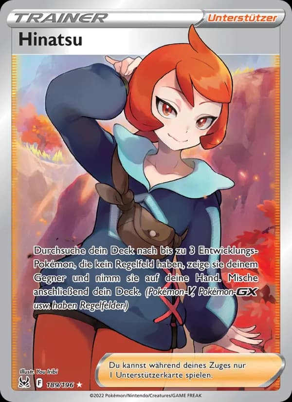 Hinatsu card in German