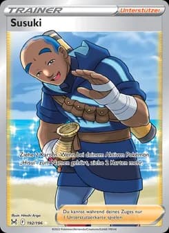 Susuki card in German
