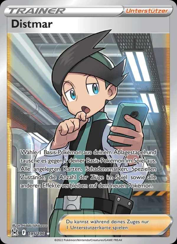 Distmar card in German