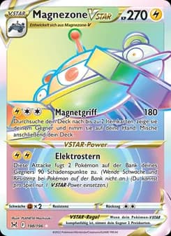 Magnezone VSTAR card in German