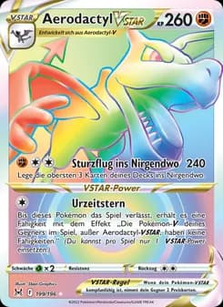 Aerodactyl VSTAR card in German