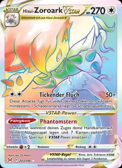 Hisui-Zoroark VSTAR card in German