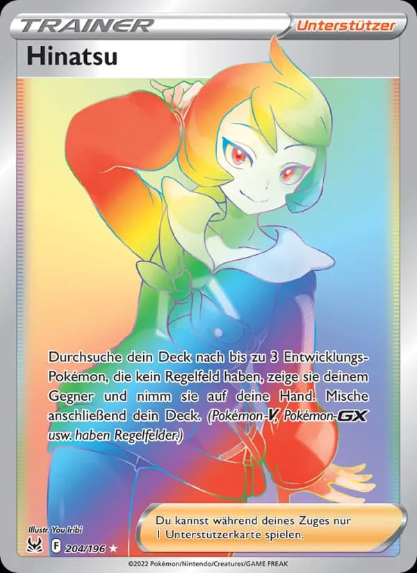 Hinatsu card in German