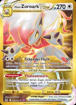Hisui-Zoroark VSTAR card in German