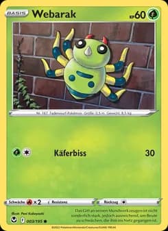 Webarak card in German