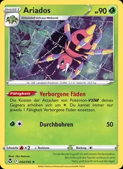 Ariados card in German