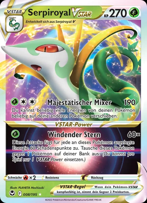 Serpiroyal VSTAR card in German