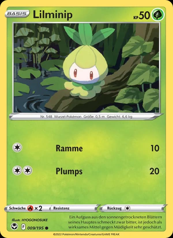 Lilminip card in German