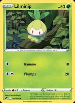 Lilminip card in German