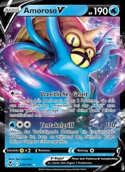 Amoroso V card in German