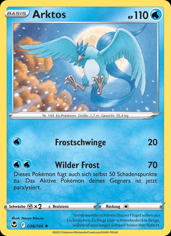 Arktos card in German