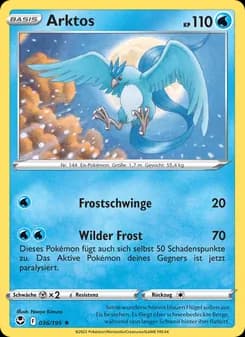 Arktos card in German