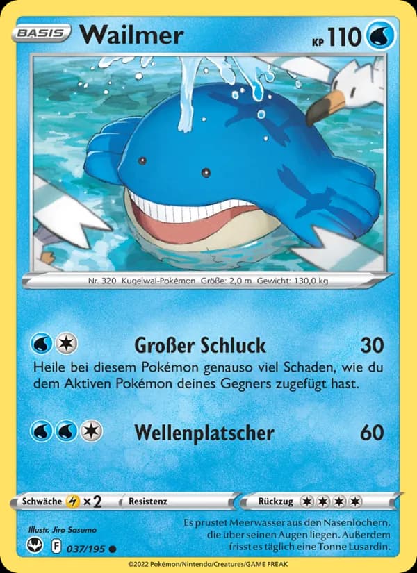 Wailmer card in German
