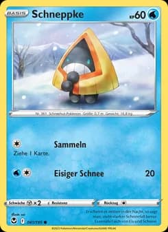 Schneppke card in German