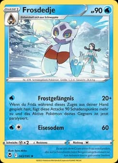 Frosdedje card in German