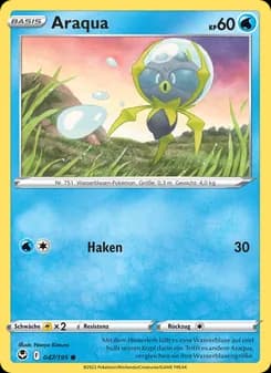 Araqua card in German