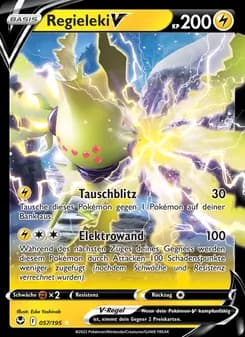 Regieleki V card in German