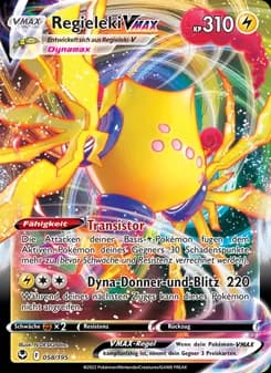 Regieleki VMAX card in German