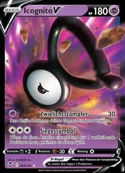 Icognito V card in German
