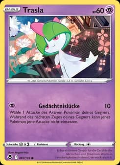 Trasla card in German