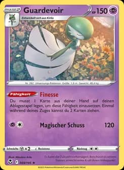 Guardevoir card in German