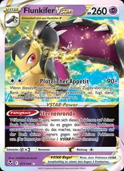 Flunkifer VSTAR card in German