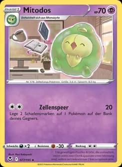 Mitodos card in German