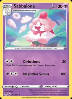 Sabbaione card in German