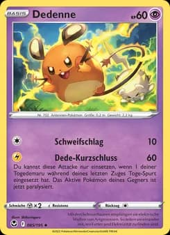 Dedenne card in German