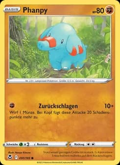 Phanpy card in German
