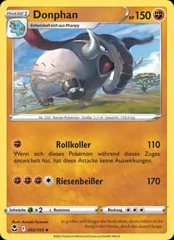 Donphan card in German