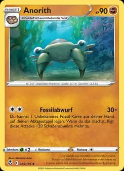 Anorith card in German