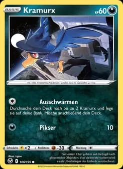 Kramurx card in German