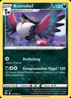 Kramshef card in German