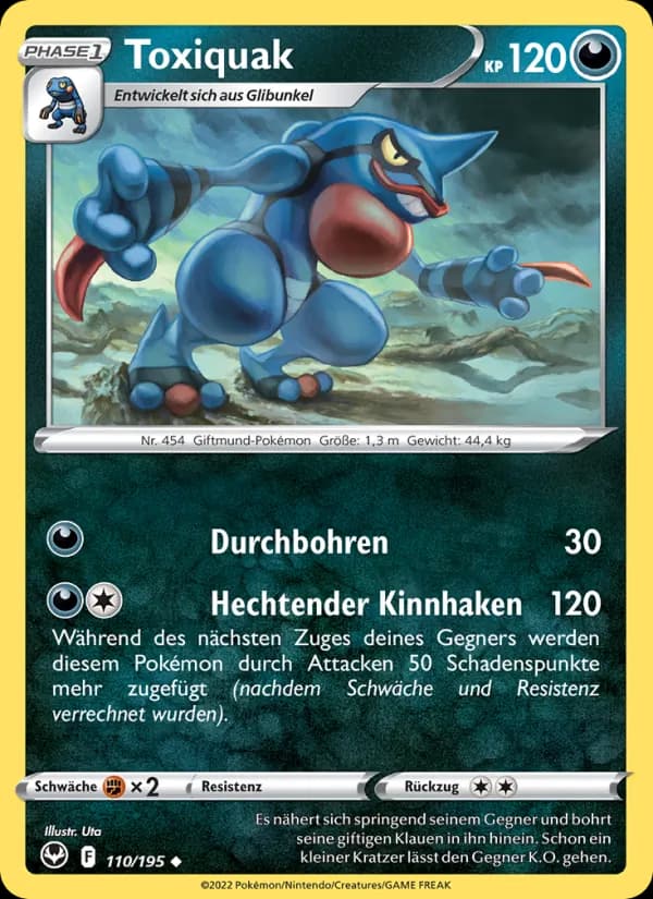 Toxiquak card in German