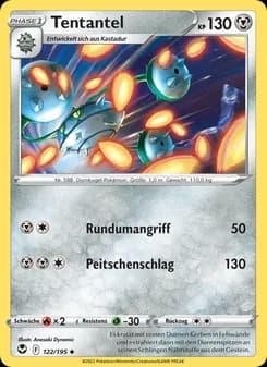 Tentantel card in German