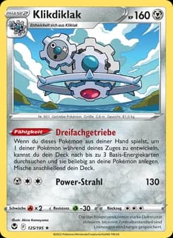 Klikdiklak card in German