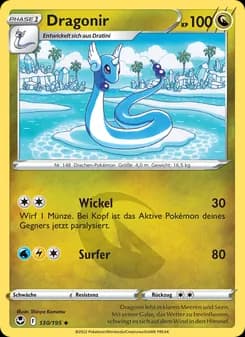 Dragonir card in German