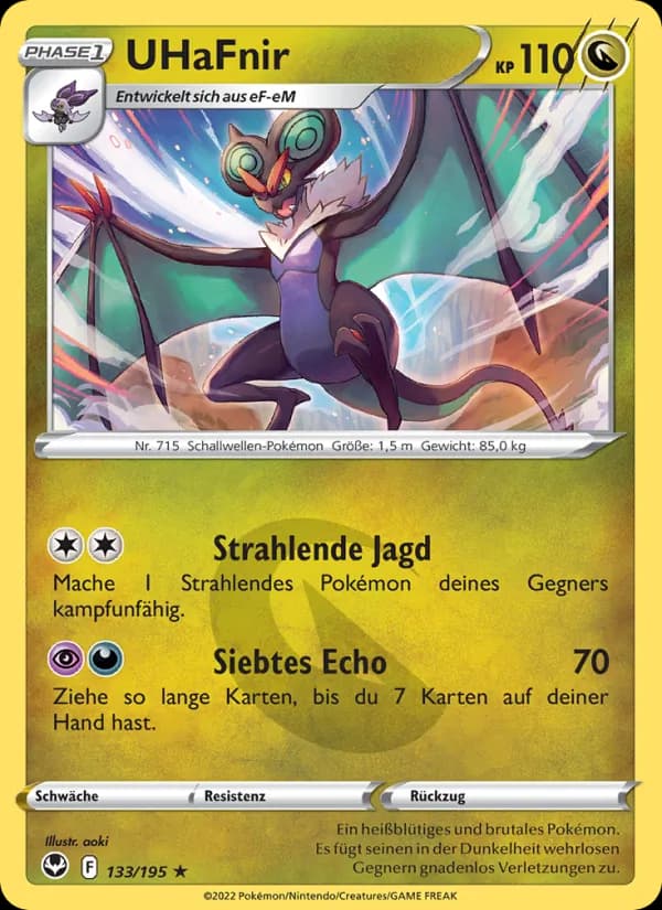 UHaFnir card in German