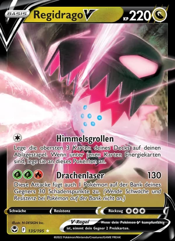 Regidrago V card in German