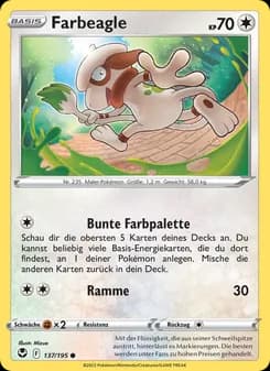 Farbeagle card in German