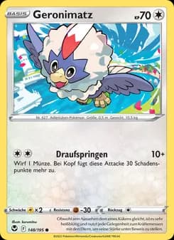 Geronimatz card in German