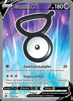Icognito V card in German