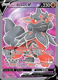 Hisui-Arkani V card in German