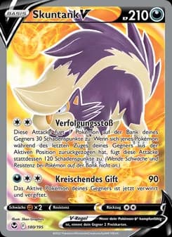 Skuntank V card in German