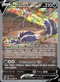 Skuntank V card in German