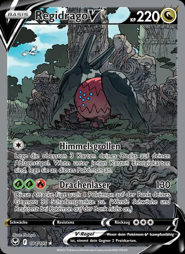 Regidrago V card in German