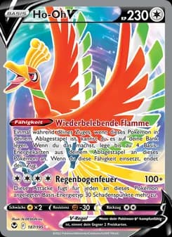 Ho-Oh V card in German