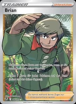 Brian card in German